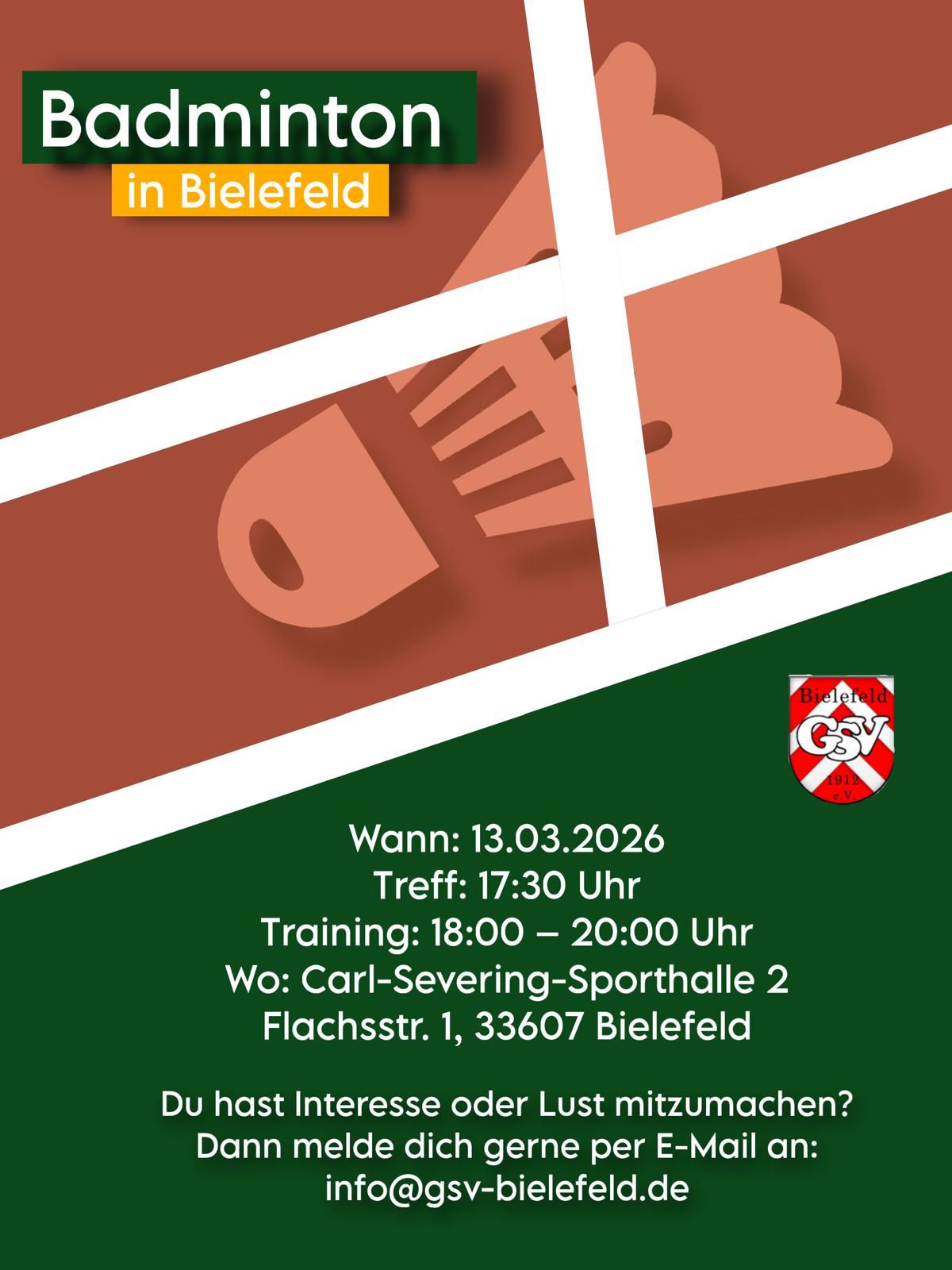 Interesse Badminton?