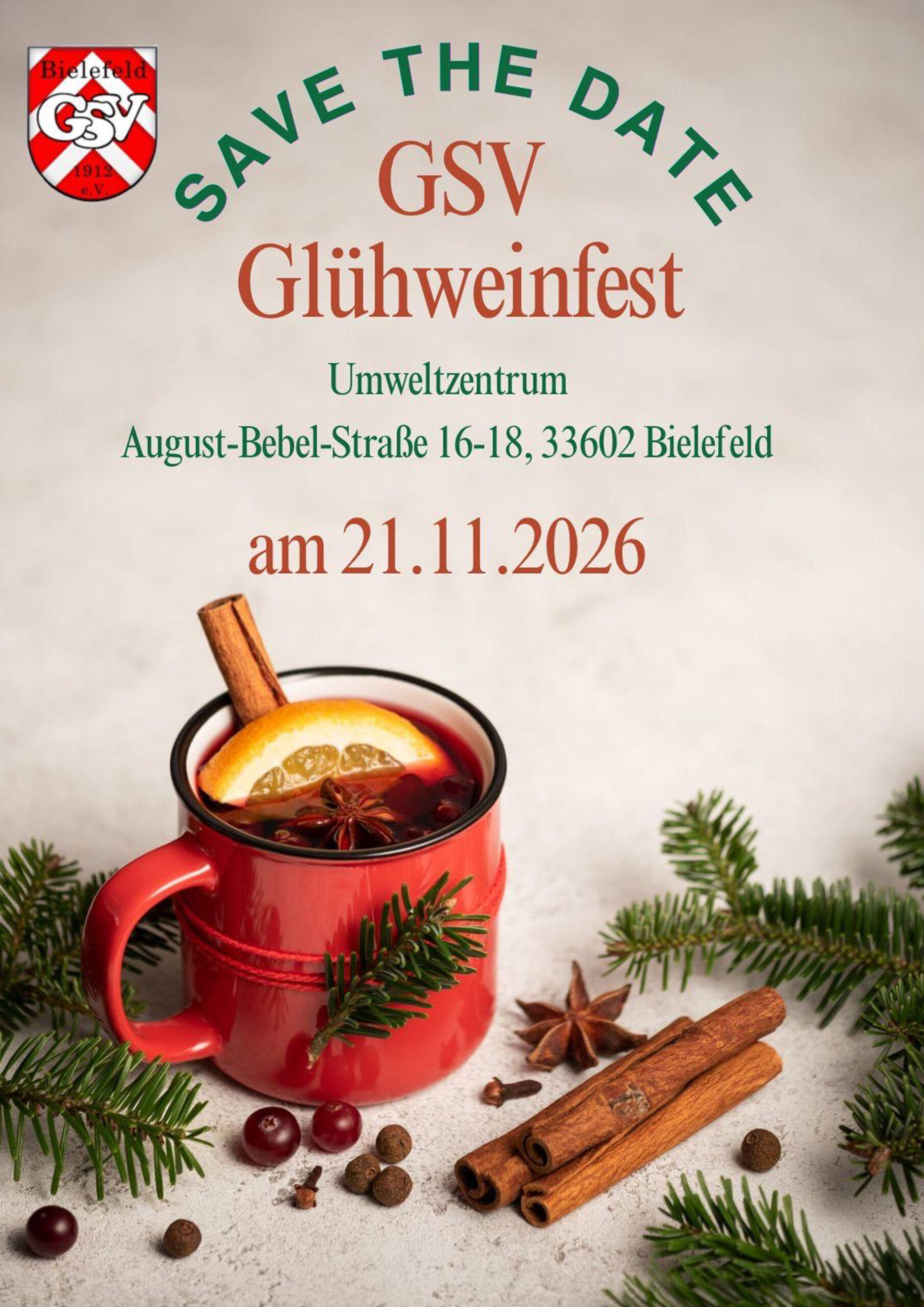 Save The Date Glühweinfest