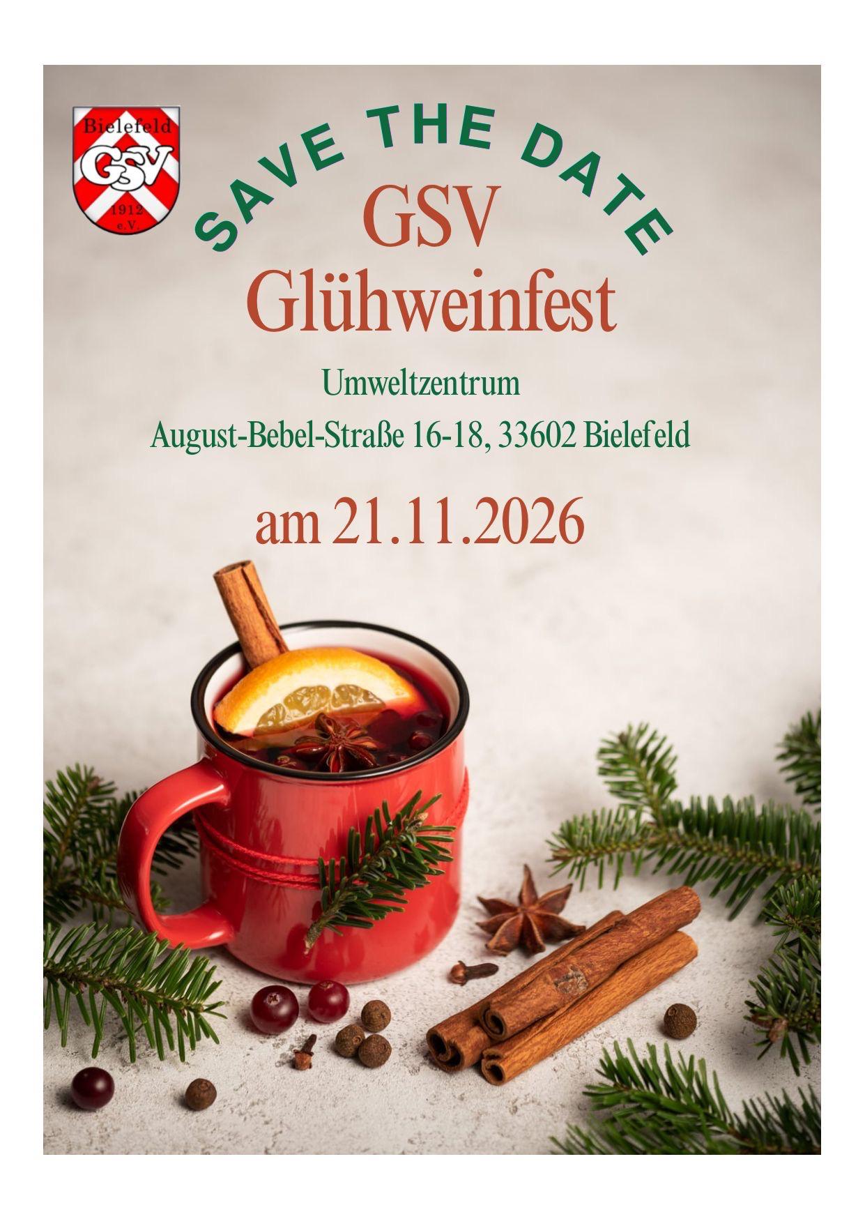 Save The Date Glühweinfest